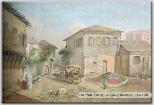 100x70cm ÇERÇEVELİ CANVAS TABLO OSMANLI TBL -579