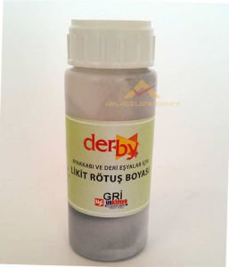 GRİ RENK DERİ ÇANTA CEKET AYAKKABI RÖTUŞ BOYASI -2