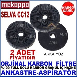 MEKAPPA SELVA CC12MODEL ANKASTRE DAVLUMBAZ GRANÜL KARBONLU FİLTRE