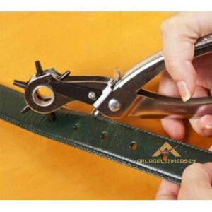 Deri Kumaş Kemer 5 Farklı Ölçüde Delme Pensesi