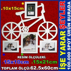 BİSİKLET MODEL YATAY VE DİKEY ÇOKLU ÇERÇEVE