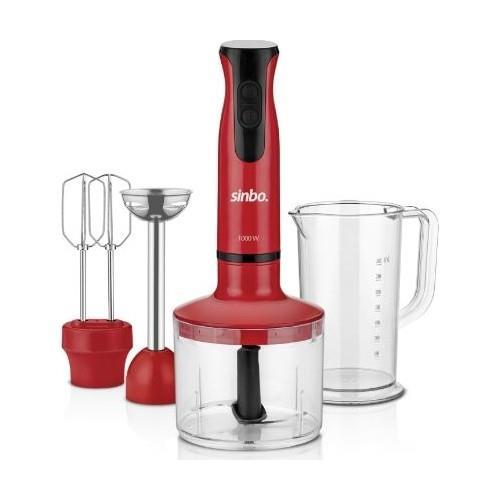 Sinbo Blender Seti 1000 Watt Turbolu 2 Kademeli Sinbo  SHB 3141