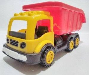 29cm KÜREKLİ PLASTİK OYUNCAK DAMPERLİ KAMYON