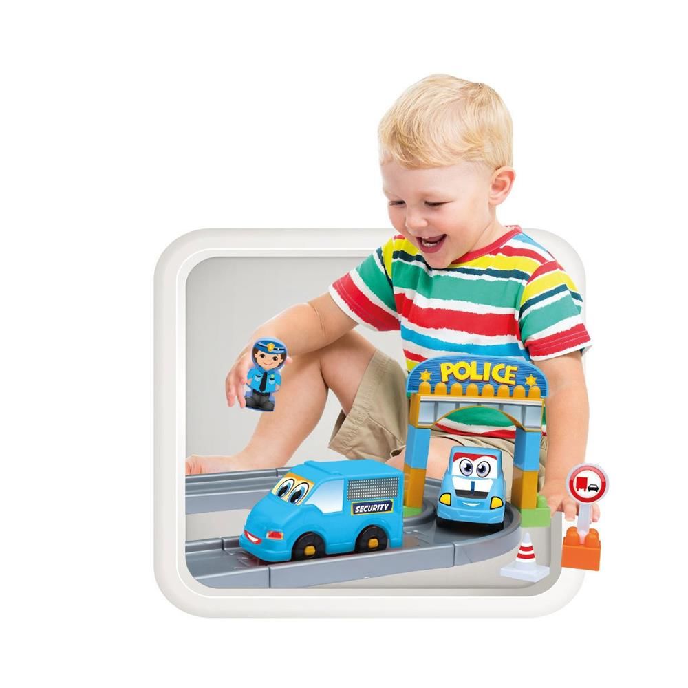 Polis Yol Set 45 Parça Lego Oyun Seti