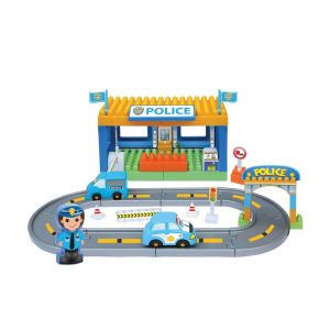 Polis Yol Set 45 Parça Lego Oyun Seti