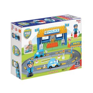 Polis Yol Set 45 Parça Lego Oyun Seti