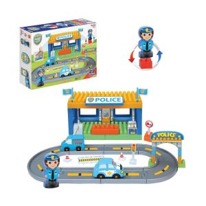 Polis Yol Set 45 Parça Lego Oyun Seti
