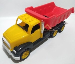 45cm KÜREKLİ PLASTİK OYUNCAK DAMPERLİ KAMYON