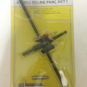 SONAX 30-300mm ARASI AYARLANABİLİR 2 ADET APARATLI AYARLI DELME PANÇ SETİ -2