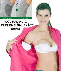 12 adet Koltuk Altı Ter Emici Bez - Koltuk Altı Koku ve Ter Önleyici Ter Bandı - Ter Pedi