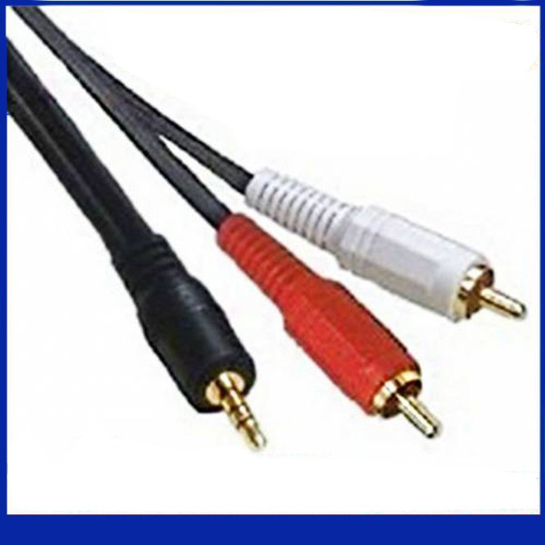 1.5mt 3.5mm STEREO 2 RCA SES SİSTEMİ KABLOSU