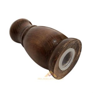 DAYANIKLI 10 CM AHŞAP ŞİMŞİR TUZLUK BAHARATLIK