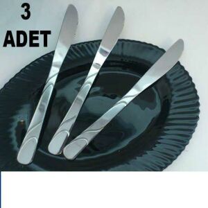 3 Adet New Trend Yemek Bıçağı Seti Çelik
