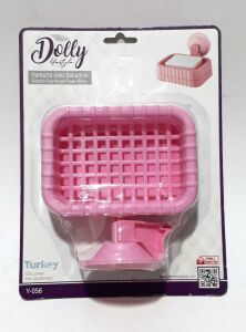 10x6,5cm Farklı Renklerde Yerli Ebatlarında Vantuzlu Askı Sabunluk