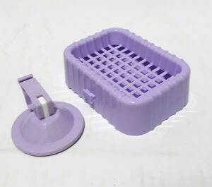 10x6,5cm Farklı Renklerde Yerli Ebatlarında Vantuzlu Askı Sabunluk