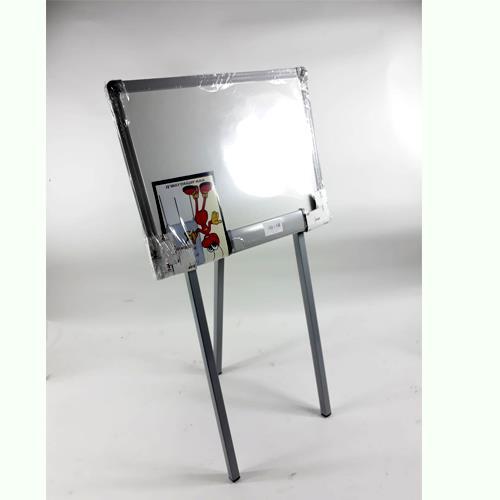 Metal çerçeveli 90 cm sabit katlanır ayaklı 35x40 cm yazı tahtası