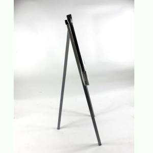 Metal çerçeveli 90 cm sabit katlanır ayaklı 35x40 cm yazı tahtası