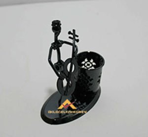 METAL TİTANYUM KAPLAMA KLASİK GİTAR ÇALAN BİBLO