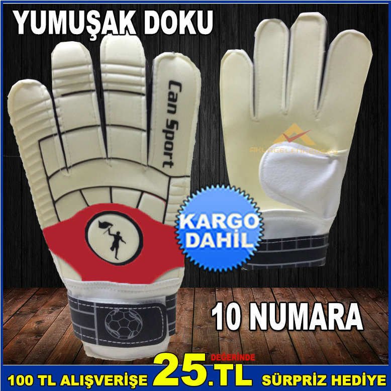 YUMUŞAK DOKUSU KULLANIMI KOLAYLAŞTIRILMIŞ KALİTELİ MALZEMEDEN ÜRETİLMİŞ 10 NUMARA KALECİ ELDİVENİ-1