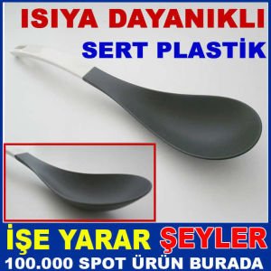 220C ISIYA DAYANIKLI SERT PLASTİK YEMEK KAŞIĞI