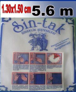 130x150cm ÇİFT KANAT CIRT PENCERE KAPI SİNEKLİĞİ