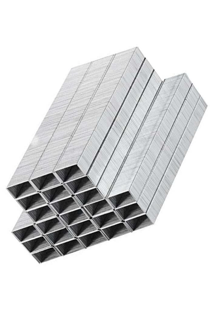 2000 adet seri13 Mobilyacı Döşemeci el zımba makinesi için 6MM zımba çakma teli Tel Eni: 9.4mm