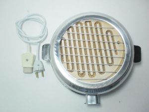 Taş ocak 22cm çapında 220V-1500W ateş tuğla ısıtıcı çabuk ısınan tel resistanslı elektrikli taş ocak