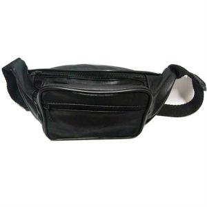 FERMUARLI 4 CEP HAKİKİ DERİ FREEBAG BEL ÇANTASI