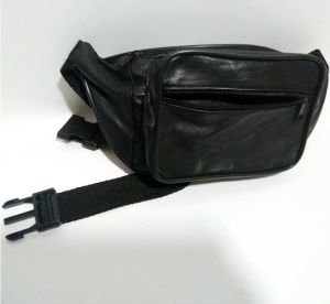 FERMUARLI 4 CEP HAKİKİ DERİ FREEBAG BEL ÇANTASI