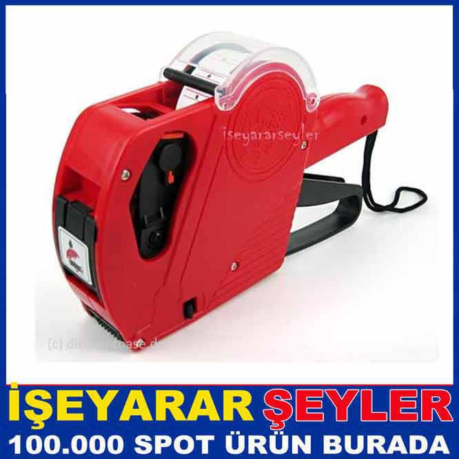 YEDEK KARTUŞLU MX 5500 FİYAT ETİKET MAKİNESI 8 hane Meto makinası 1.kalite etiketleme makinesi