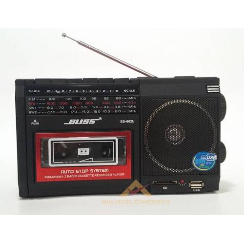 KAYITLI KASET ÇALAR USB SD KART GİRİŞLİ RADYOLU KASETÇALAR TEYP