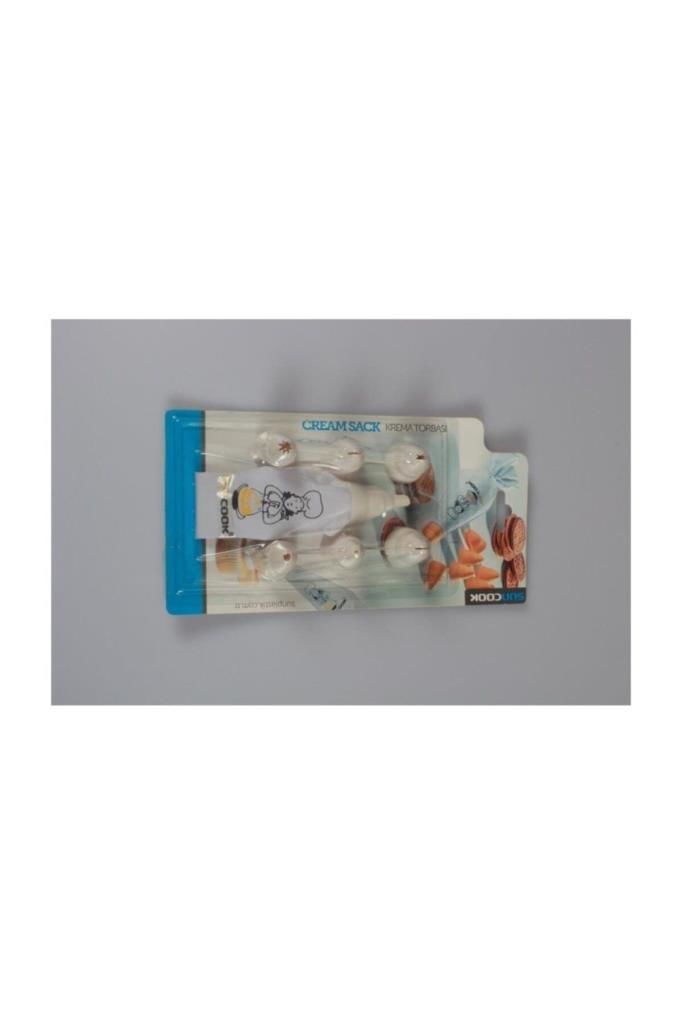 SC260 Suncook 7 Farklı Uç Seçenekli Plastik Ergonomik Yapılı Kolay Kullanım Krema Torbası