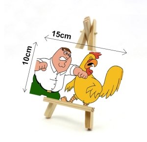 PETER VS ROOSTER 7 değişen ölçü ORİJİNAL KANVAS TABLO