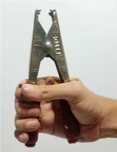 AKÜ KUTUPBAŞI TAKVİYE KABLOSU MAŞASI YAYLI PENSE