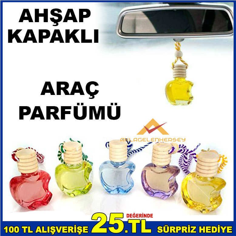 AHŞAP KAPAKLI KALICI ARABA KOKUSU OTO PARFÜMÜ