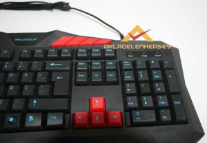 POLYGOLD USB KABLOLU MULTİMEDYA OYUNCU KLAVYESİ