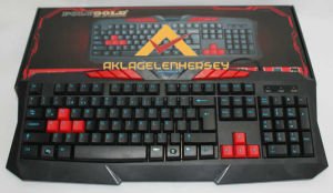 POLYGOLD USB KABLOLU MULTİMEDYA OYUNCU KLAVYESİ