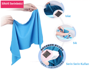 Serinletici Havlu Fular Cold Towel