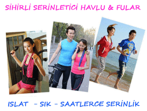 Serinletici Havlu Fular Cold Towel