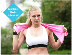 Serinletici Havlu Fular Cold Towel