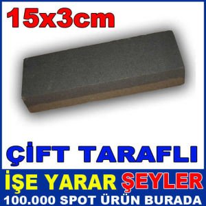 150mm ÇİFT TARAFLI KALİTELİ BİLEME TAŞI 15x3cm
