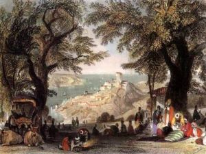 AHŞAP ÇERÇEVELİ CANVAS TABLO RESSAMLAR1117 40x30