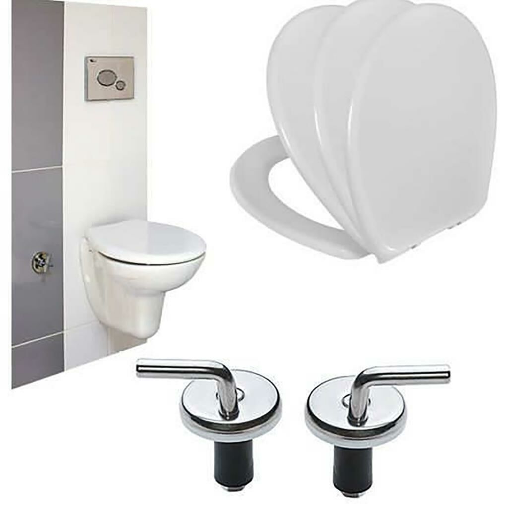 PASLANMAZ METAL ÜSTTEN SIKMALI KLOZET KAPAK MONTAJ VİDASI (KOLAY MONTAJ)