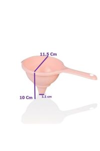 SC261 Suncook 22x11 Cm Pratik Kolay Kullanımlı Plastik Sıvı Yağ Süzgeci, Huni 2 Adet