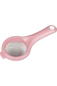 SC262 Suncook Süzgeci Metal Gövdesi Plastik Kolay Kullanım Star Çay Süzgeci Çok Renkli