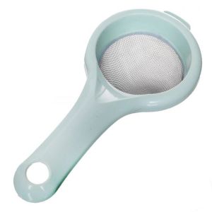 SC262 Suncook Süzgeci Metal Gövdesi Plastik Kolay Kullanım Star Çay Süzgeci Çok Renkli