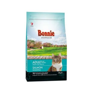 Bonnie Somonlu Yetişkin Kedi Maması 1.5 kg