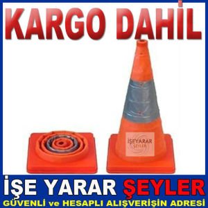 IŞIKLI KATLANABİLİR TRAFİK VE İŞARET KONİSİ K.D.