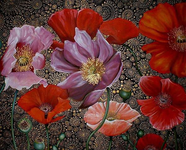 AHŞAP ÇERÇEVELİ CANVAS TABLO RESSAMLAR1120 40x30