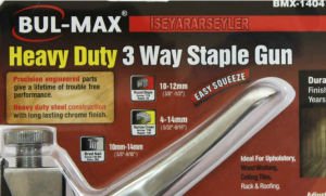 Mobilyacı Döşemeci El Zımba Tabancası 100 adet 8mm Tel Hediyeli 4-14mm Krom Zımba Tabancası Bmx1404